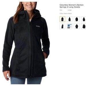 Columbia Women’s Benton Springs II Long Fleece Hoodie
